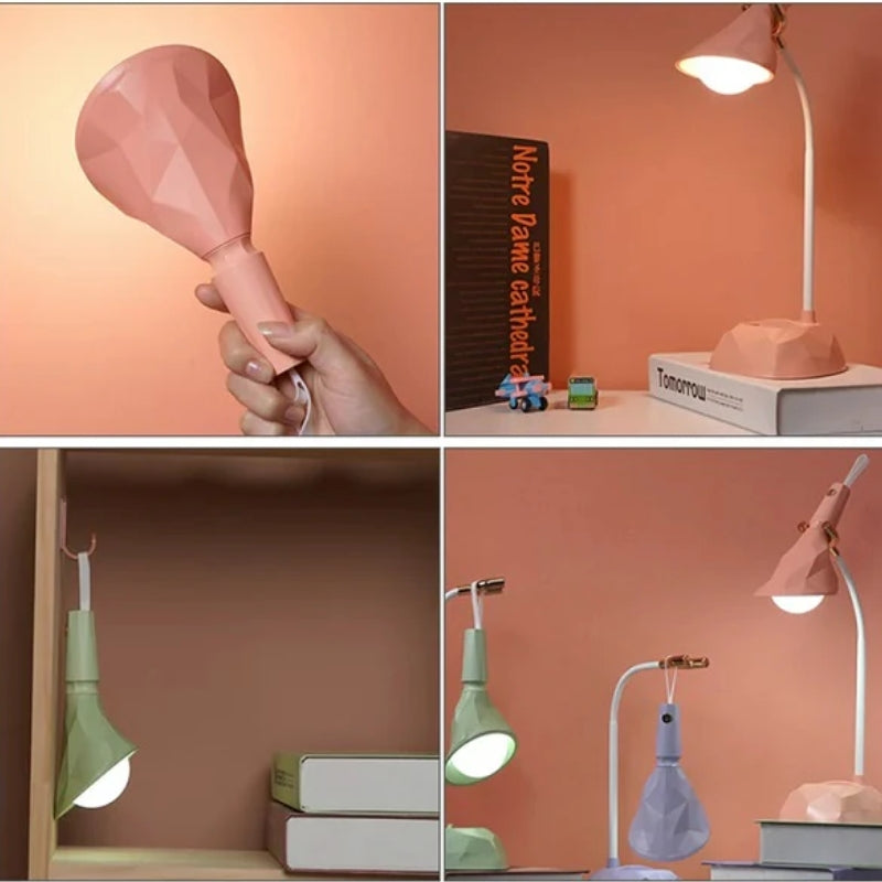 Smart Eye Protection 2 In 1 Study Lamp With Mobile Holder