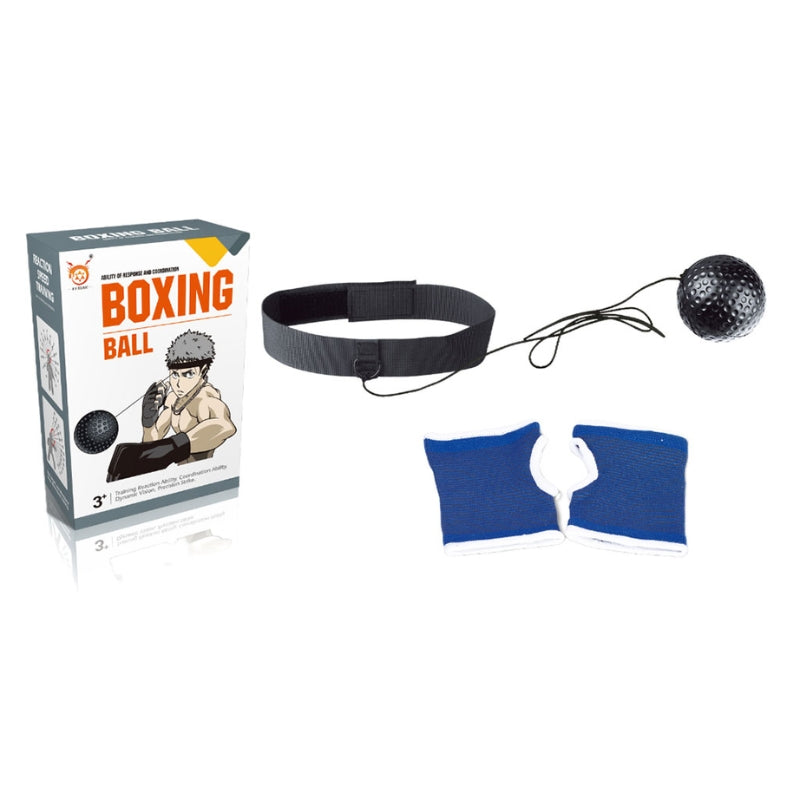 Boxing Ball Toy Set With Gloves For Kids