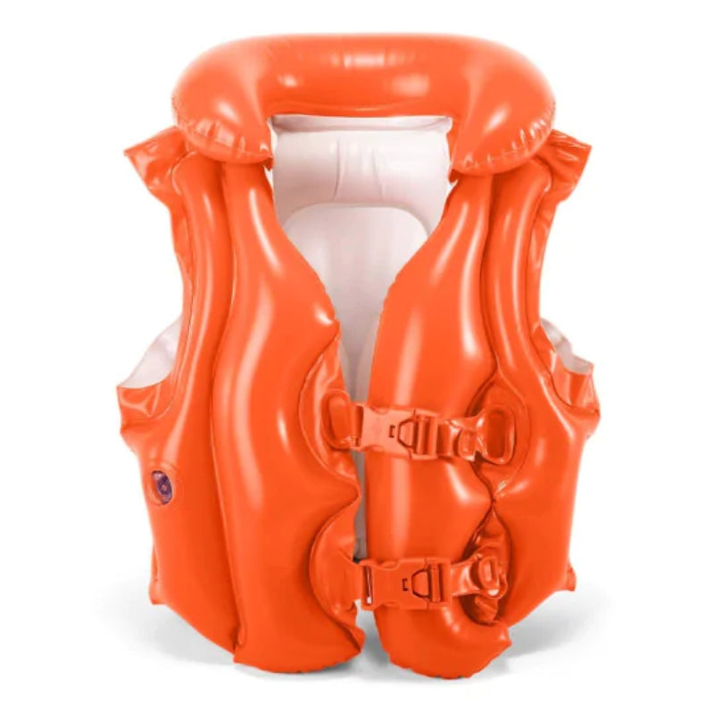 Intex - Deluxe Swim Vest For Kids (19.5x18.5) (58671)