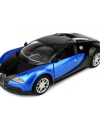 Bugatti Remote Control Car With Steering Wheel And Pedals For Kids
