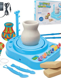 DIY Creative Pottery Wheel Set Educational Playset For Kids
