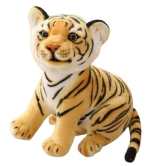 Sitting Baby Tigers Stuff Toy For Kids - 30 cm