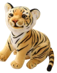 Sitting Baby Tigers Stuff Toy For Kids - 30 cm
