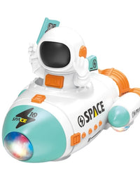 Space Rocket Car Battery Operated With Light & Music
