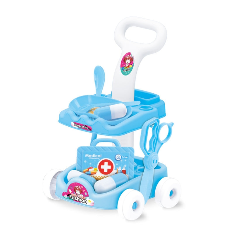 Medical Set Kit With Trolley And AccessorieToy For Kids