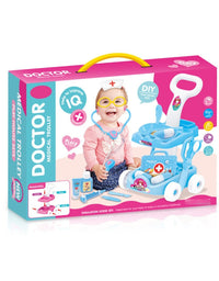 Medical Set Kit With Trolley And AccessorieToy For Kids
