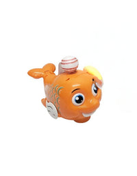 Battery Operated Fish With Light And Music Toy For Kids
