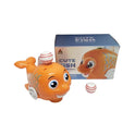 Battery Operated Fish With Light And Music Toy For Kids