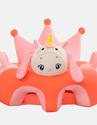 Cartoon Crown Shape Sofa For Kids
