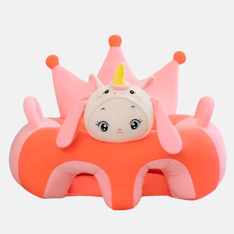 Cartoon Crown Shape Sofa For Kids