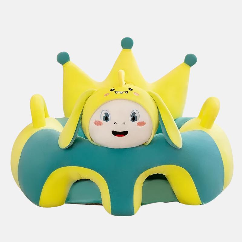 Cartoon Crown Shape Sofa For Kids