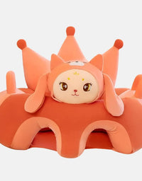 Cartoon Crown Shape Sofa For Kids
