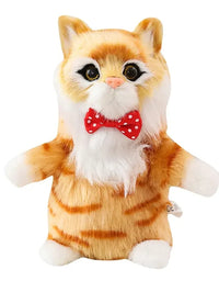 Cute Singing Kitten Plush Toy For Kids - 18cm
