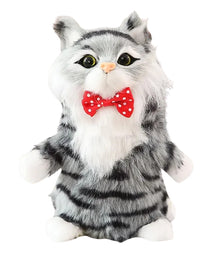 Cute Singing Kitten Plush Toy For Kids - 18cm
