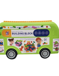 Children's Bus Building Blocks Toy For Kids - 168 Pcs
