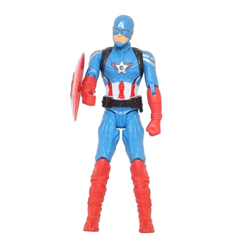 Avengers Action Figures With Light Toy Set For Kids - 4 Pcs