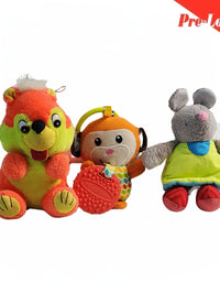 Rabbit/Mouse/Monkey Cute Extra Soft Stuff Toy Toy Pack of 3 Premium Pre-loved
