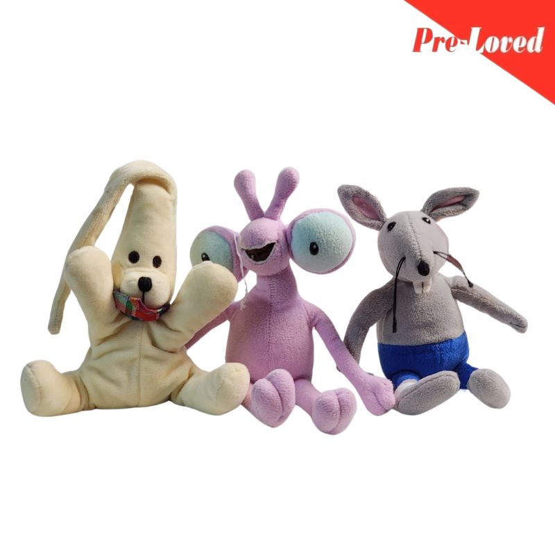 Teddy Bear/Alien/Mouse Extra Soft Stuff Toy Toy Pack of 3 Premium Pre-loved