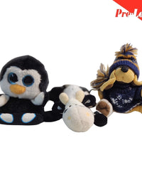 Penguin/Teddy Bear/Cow Extra Soft Stuff Toy Pack of 3 Premium Pre-loved
