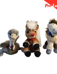 Ostrich /  Cute Horse / Diddi Galuby Plush Toy Pack of 3 Premium Pre-loved
