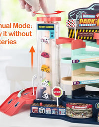 3 In 1 Adventurous Urban Parking Playset For Kids
