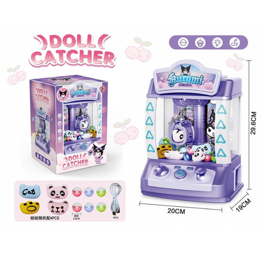 Kuromi Claw Doll Catcher Machine With Light and Music Toy For Kids