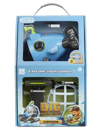 Sea View Submarine With Water Sprayer and Net Toy For Kids
