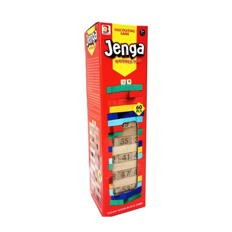 Wooden Jenga - 60 Pcs