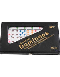 Domino Set 6×6 Coloured Dots Entertainment Puzzle Fun Game (5cm*2.5cm)
