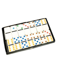 Domino Set 6×6 Coloured Dots Entertainment Puzzle Fun Game (5cm*2.5cm)
