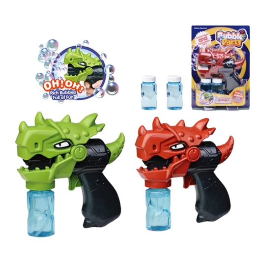 Dinosaur Electric Bubble Gun Toy for Kids