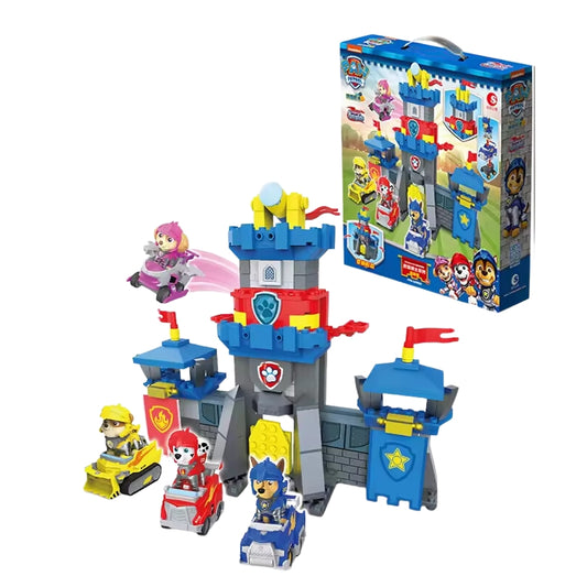 Rescue Team Castle Building Block Playset for Kids