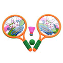 Tennis Racket Game With Shuttlecock And Ball Toy For Kids