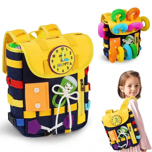 Interactive Learning Backpack Fun & Educational Activity Bag for Kids