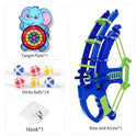 Shooting Archery With Elephant Shape Dartboard Target & Multiple Sticky Balls Toy For Kids