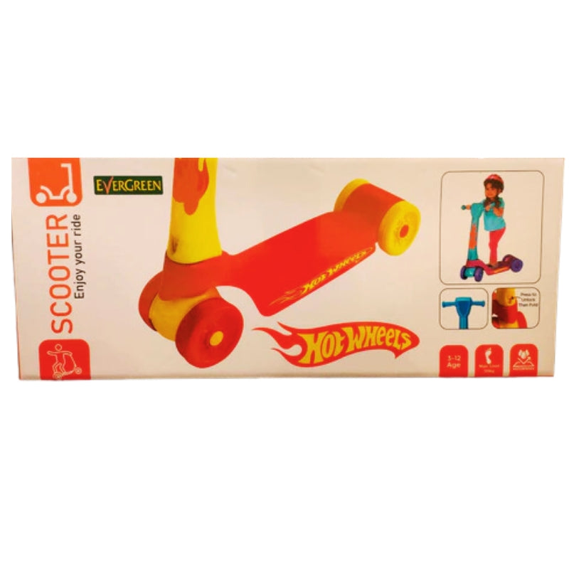 Hot Wheels Kids Scooter – Speed, Style, and Fun on Wheels!