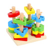 Colorful Geometric Shape & Number Stacking Toy – Fun & Educational Sorting Puzzle for Kids