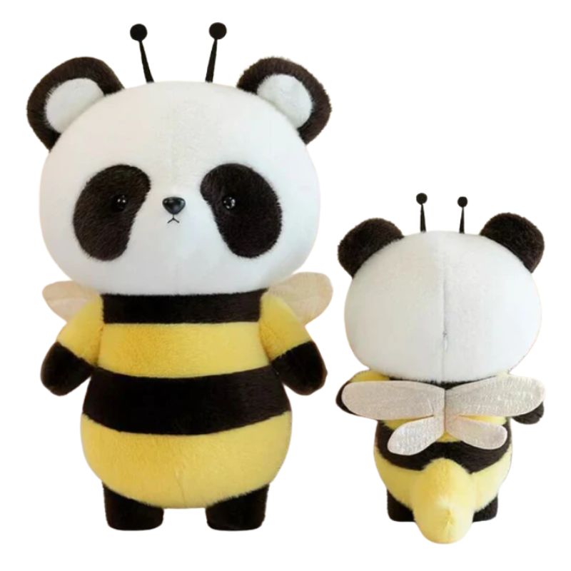 Super Soft And Cute White Black Panda Plushie