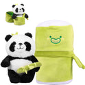 Cute And Soft Bamboo 2 In 1 Panda Plush Toy