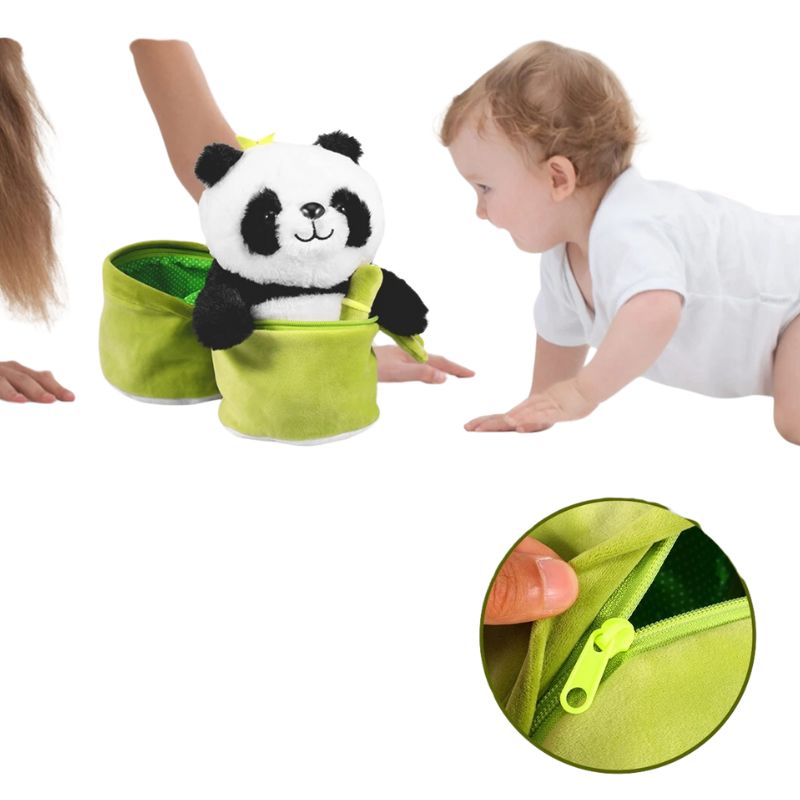 Cute And Soft Bamboo 2 In 1 Panda Plush Toy