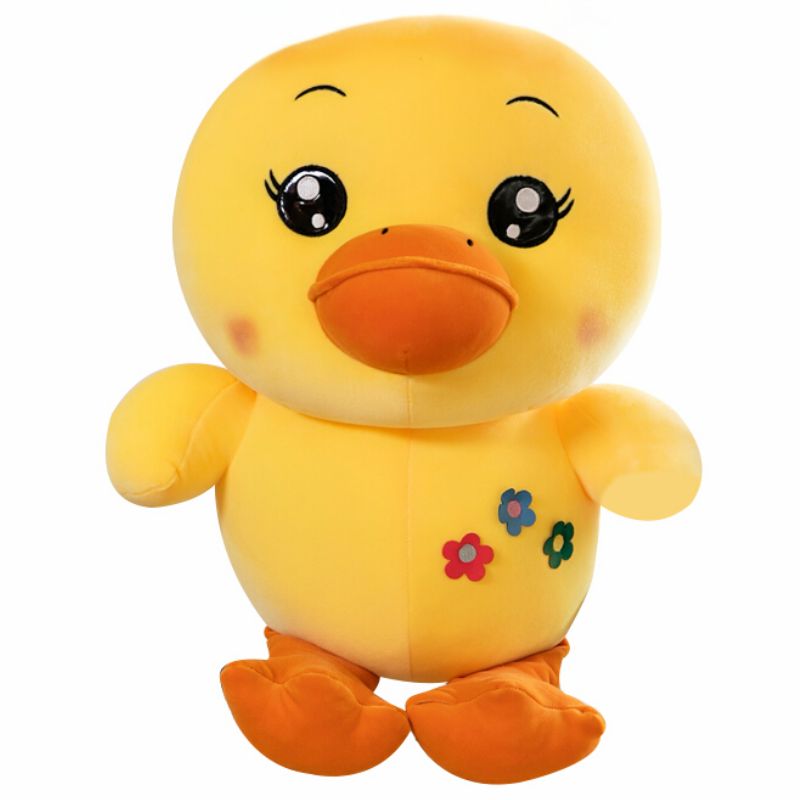 Quack Quack With Cute Duck Flower Plushie