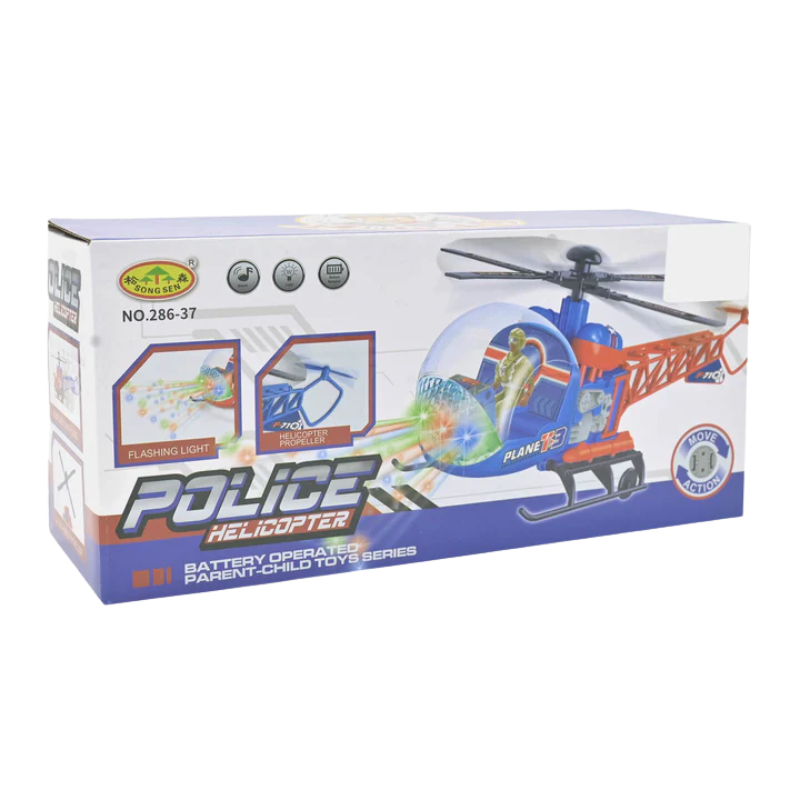 Universal Electric Gear Helicopter – Dazzling Lights & Music for Ultimate Kids' Fun