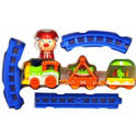 Cartoon Circus Train – Whimsical Fun on Wheels for Kids