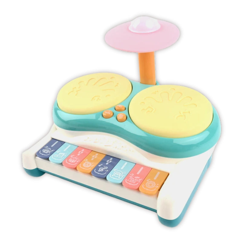 Musical Drum & Piano Toy – 2-in-1 Fun for Little Rockstars