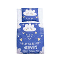 Little Heaven Baby Boy Carry Nest – Cozy Comfort in Blue & Purple Bliss