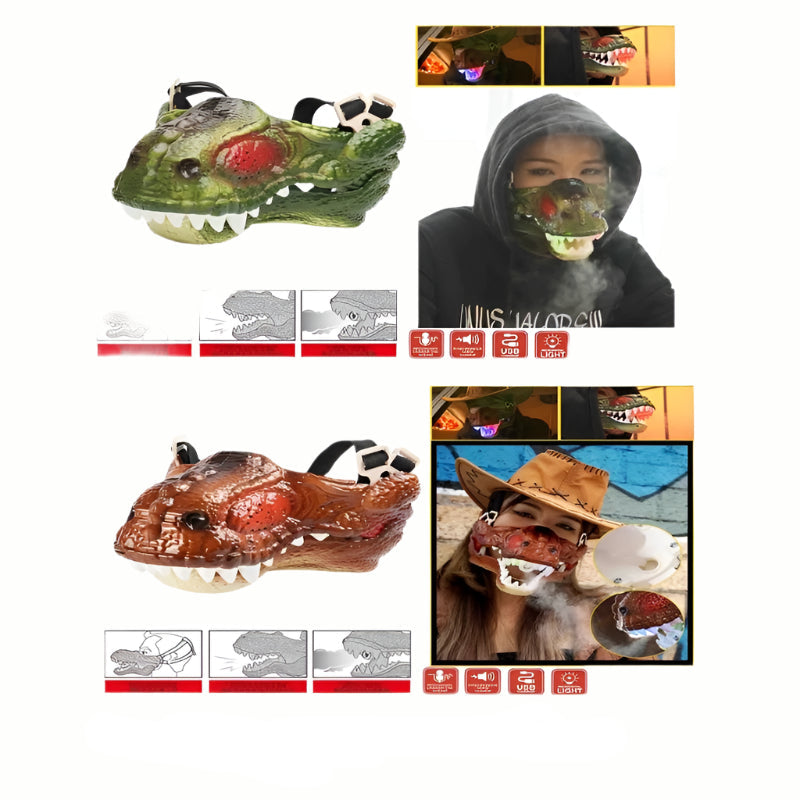 Jurassic Mask – Adjustable Dinosaur Adventure Mask For Kids