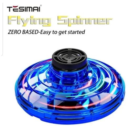 Galaxy Glide Mini UFO Hand Controlled Flying Spinner Drone(Assorted)