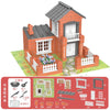 DIY Bricklayers House Building Kit – Handcrafted Villa Model Block Toy
