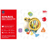 Snail Shape Sorter & Learning Toy Fun Way to Learn Colors, Numbers