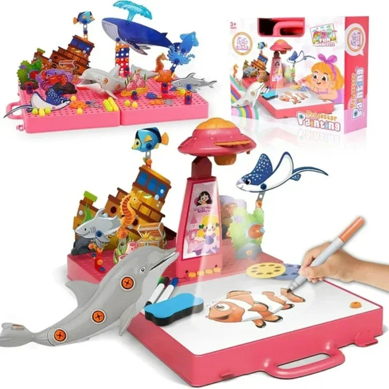 Creative Kids Drawing Projector – Light-Up Fun for Budding Artists